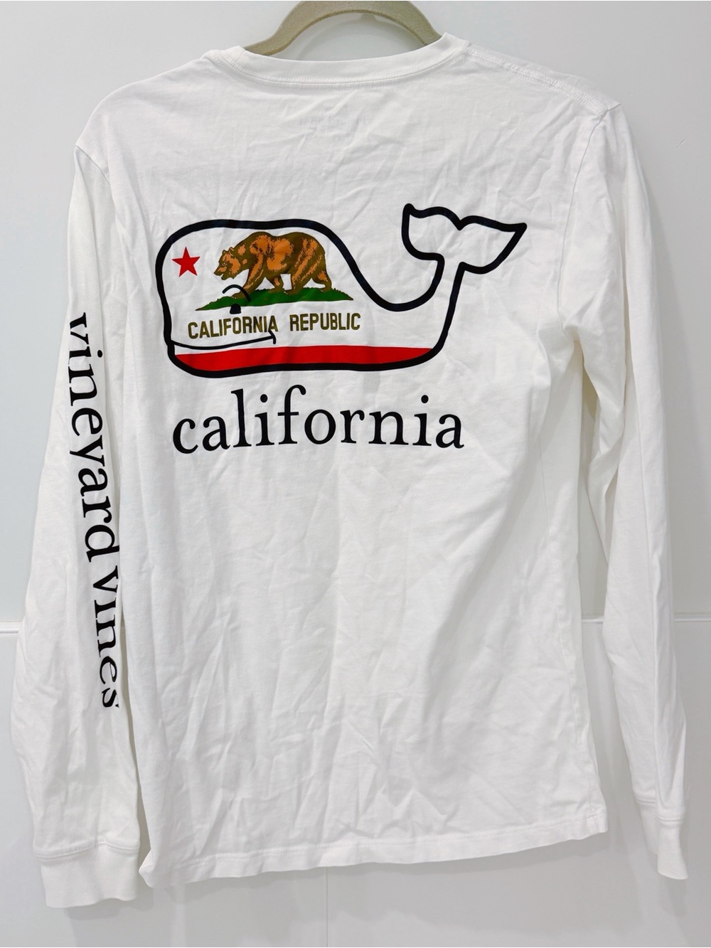 Vineyard Vines California Republic long sleeve tee XS